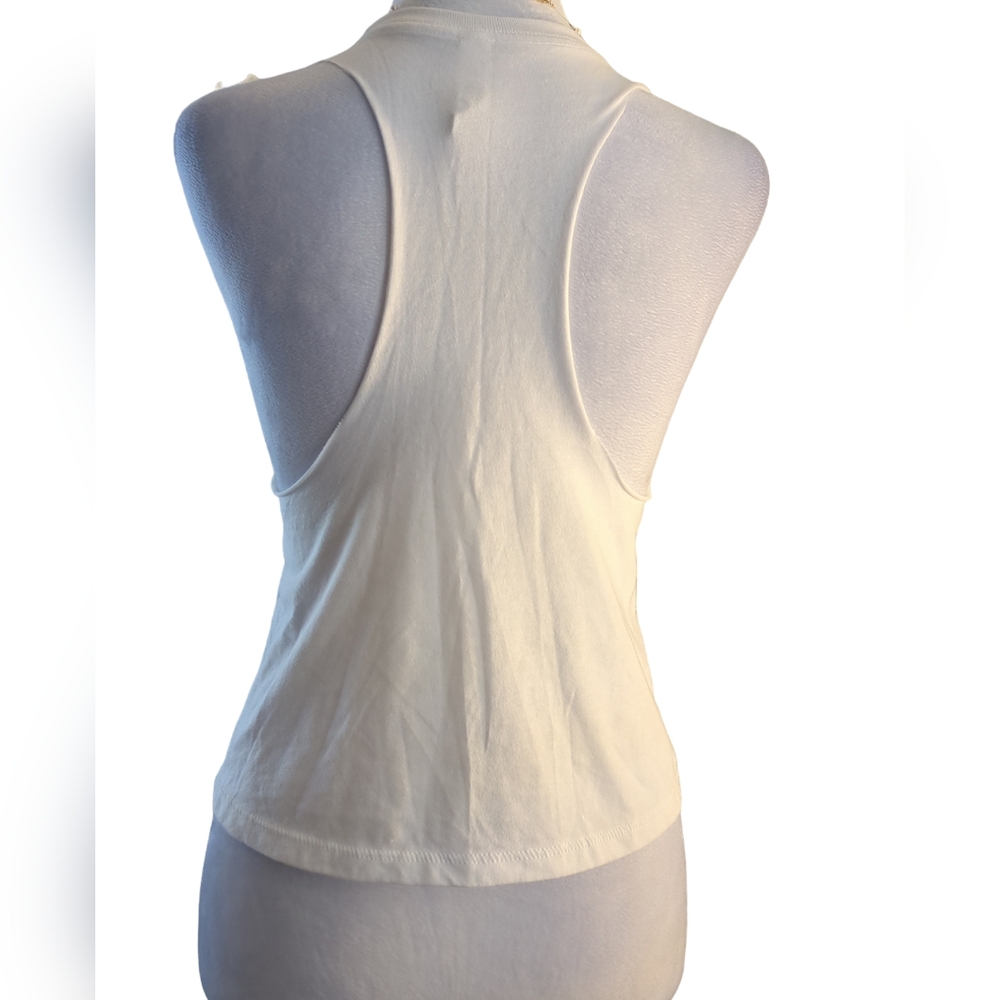 Bella+Canvas size S color white and black - Picture 2 of 4